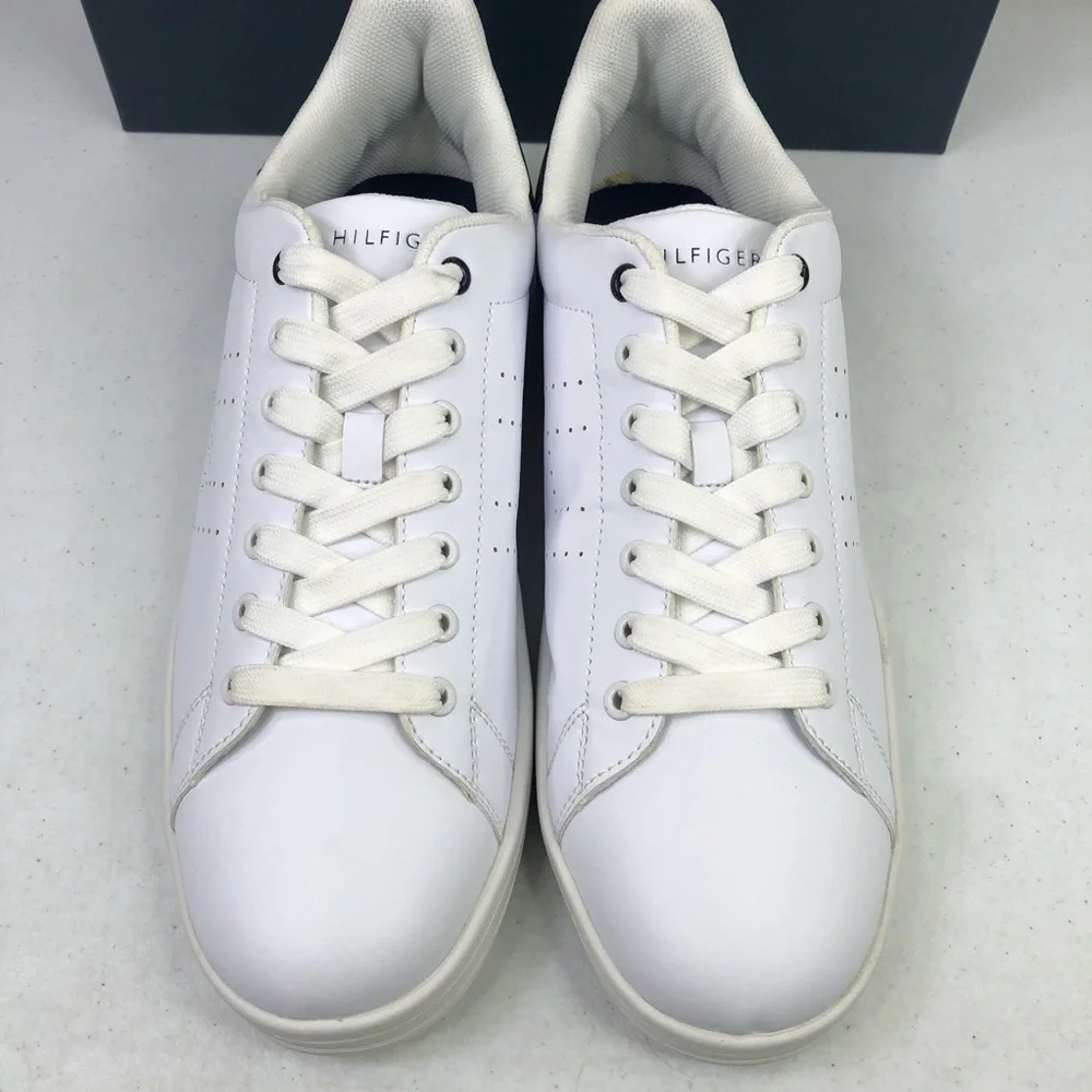 TOMMY Hilfiger Liston Clean White Sneaker Shoes